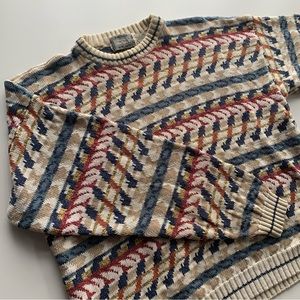 Vintage grandpa sweater size XL (fits smaller**)